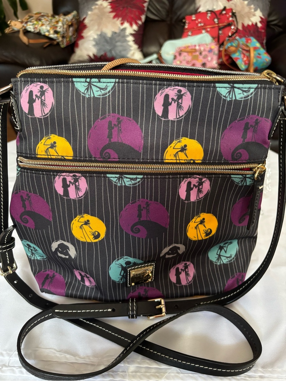 Dooney & Bourke Disney Nightmare Before Christmas Crossbody Bag
